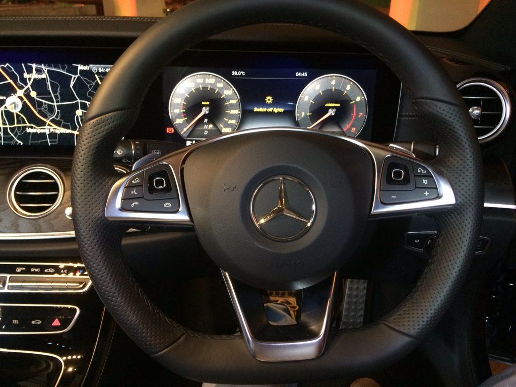Mercedes Benz E-Class Cockpit